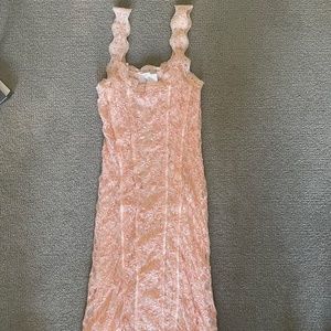 Light Pink Lace Free People Dress